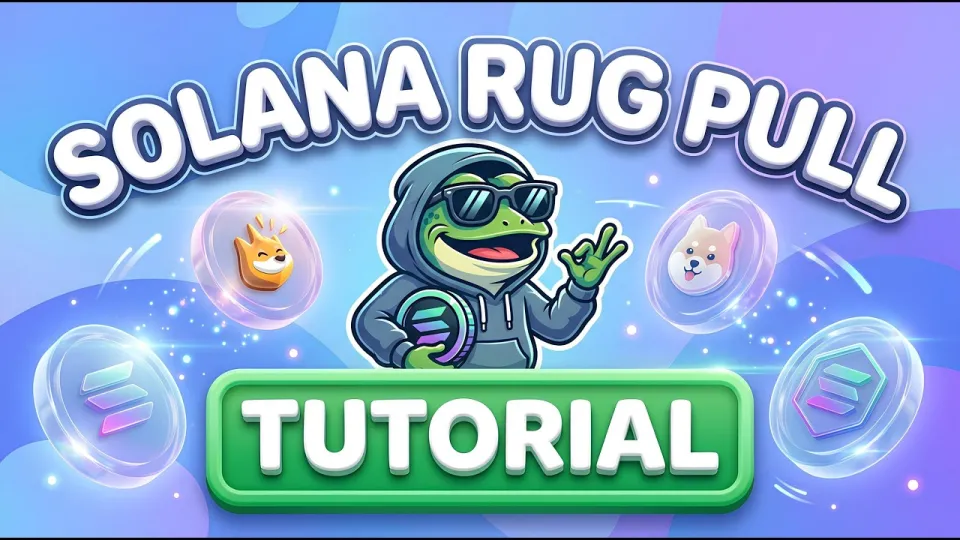 Rug Pull | How To Create a Solana Meme Coin (Calm Glance) Launch Strategy for Meme Coins